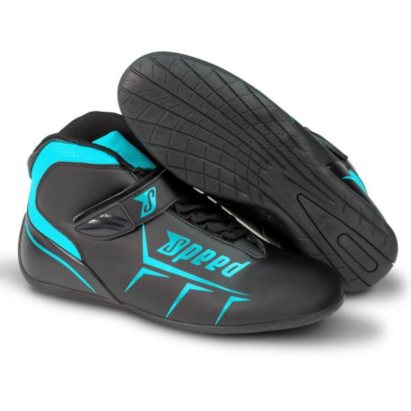 Kartschuhe ROME 2.0 | schwarz-blau | Gr. 42